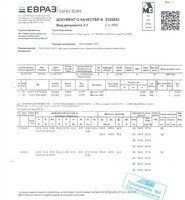 Сертификат Сертификат на Балка двутавровая 12 Б1