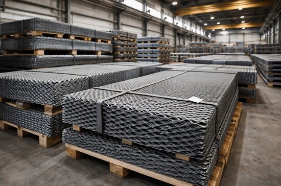 Лист просечно-вытяжной (ПВЛ) для ступеней