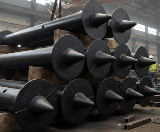 Винтовая свая для фундамента в Москве