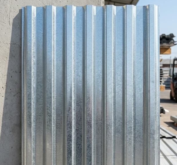 Профнастил оцинкованный для крыши - выгодная цена за лист