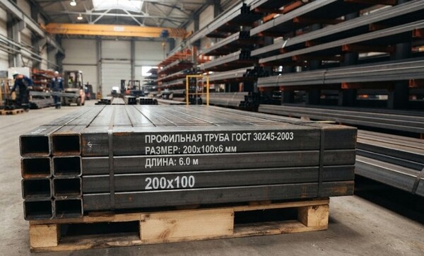 Прямоугольная труба 200х100 мм в Москве